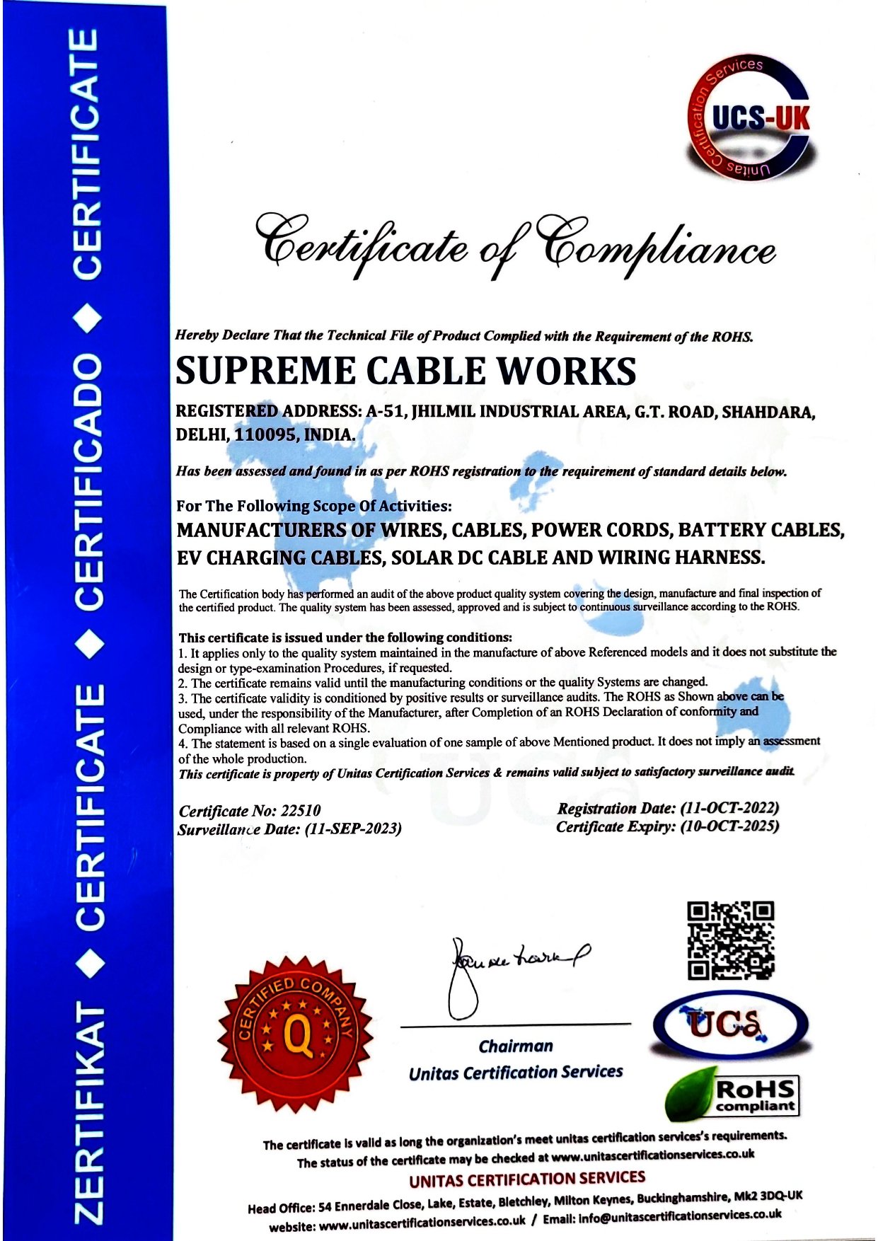 Certificate 1